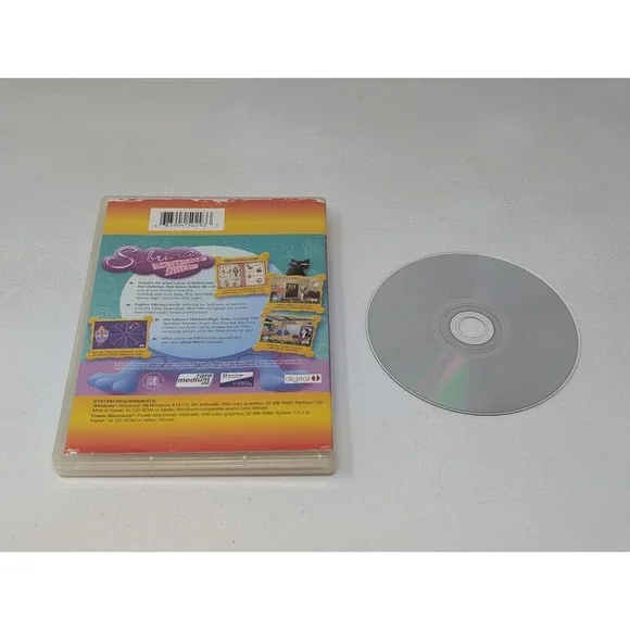 Sabrina The Teenage Witch Spellbound PC Game 1998 Windows 95 98 Mac CD-ROM VTG - Picture 3 of 7